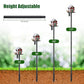 Heavy Duty Bird Feeder Pole - 88" Adjustable Bird House Stand Outdoor, Anti-Tip Auger & Stable Mount for Smart Camera Birdfeeder,Bluebird House, Bird Buddy, Birdfy