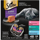 Sheba Perfect Portions Wet Cat Food Pate with Sustainable Salmon, Signature Seafood Entree, and Tender White Fish and Tuna Entree Variety Pack, 2.6 oz. Twin Pack Trays (24 Count, 48 Servings)