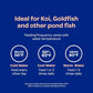 Kaytee Koi’s Choice Koi Floating Fish Food, For Koi, Goldfish and Pond Fish, 10 pounds