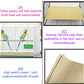 40PCS Gravel Liner Paper for Bird Cage,11x17 In Bird cage Liner Paper-Gravel Paper Special for Bird Cage in Sea Sand,Parrot Cage Sandpapers Cushion Pad Pet Bedding Accessories (40PCS 11 x 17 Inch)