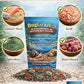 Ramshorn and Mystery Snail Complete Diet Aquarium Snail Food – Calcium-Enriched Sinking Pellets, Wafers & Granules.