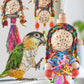 Bissap 3PCS Bird Parrot Foraging Shredder Hanging Toys Sola Balls with Sand Hammer for Small Parrots Parakeets Conures Cockatiels Love Birds Cage Toy