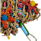 Super Bird Creations SC208 Foraging Toy - Ideal for Small Animals - Fun & Entertaining Animal Toy - Pickin’ Pocket Design - Made with Safe Components - 5” x 3” x 7.5”
