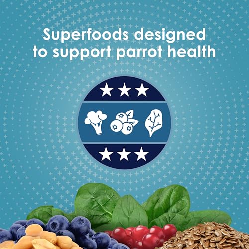 Kaytee Forti-Diet Pro Health Pet Parrot Bird Food, 8 Pound