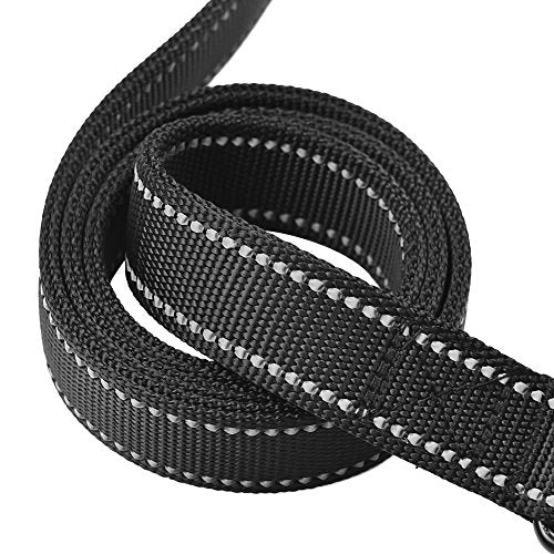 Primal Pet Gear Dog Leash 6ft Long,Traffic Padded Two Handle,Heavy Duty,Reflective Double Handles Lead for Control Safety Training,Leashes for Large