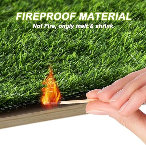 CooZero Artificial Grass, 47.3"x31.5" Professional Dog Grass Mat, Potty Training Rug and Replacement Turf Outdoor Rug Patio Lawn Decoration, Easy to