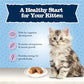 Blue Buffalo Baby Blue Natural Dry Food for Kittens, Healthy Growth Formula with DHA, Chicken and Brown Rice Recipe, 5-lb Bag