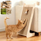 Natural Cork cat Scratching Post-Cat Scratchers- Scratch Pads for Indoor-Cats Scratching Board-cat ramp-cat Scratch Cardboard with Toy,Replaceable use-Eco-Friendly Sustainable-cat Gifts
