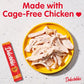 Delectables Squeeze Up Creamy Squeezable Puree, Lickable Wet Cat Treats, Grain Free, No Added Fillers, No By-Products, No Added Preservatives, 0.5 Ounces Tube Chicken Flavor, 32 Tubes Total