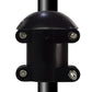 Garbuildman Squirrel Baffle Accessory for Bird Feeder Pole, Pole Mounted Buckle Stopper for Bird House Guard, 1 Pack (Baffle Not Included)
