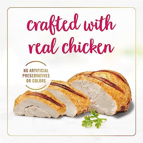 Fancy Feast Chicken Feast Classic Pate Collection Grain Free Wet Cat Food Multi-Pack - (Pack of 24) 3 oz. Pull-Top Cans