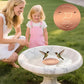 NNG 1 Pack Bird Bath Copper Disk,0.6mm Thick Reinforced 99.9% Pure Copper Bird Bath Purification Disk with Triple-Point Support,Physical Safe Water Cleaner for Outdoor Birdbaths Bowls,All-Season Use