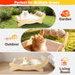 3-in-1 Cat Scratcher Bed for Indoor Cats Sisal Scratcher & Hammock Lounge with Solid Wooden Perch, No-Tip Stable Base for Large Cats ，Durable Cat Scratch Pad & Cat Furniture (Easy Assembly)