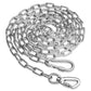 Heavy Duty Dog Chain for Yard-15FT Metal Dog Chain Leash Chew Proof,Long Dog Lead for Outside with Strong Swivel Hook,Outdoor Dog Runner for