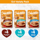 Delectables Lickable Treat Stew Wet Cat Treat Variety Pack, Food Topper, Hydrating, Grain-Free, No Fillers, No By-Products, No Added Preservatives, 1.4oz Pouch, 12ct