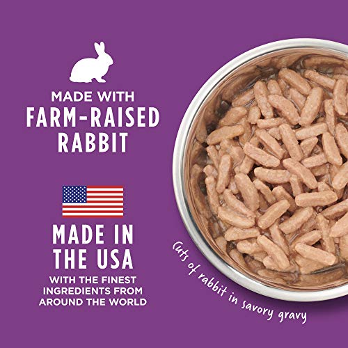 Instinct Limited Ingredient Diet, Natural Wet Cat Food Topper, Grain Free Recipe - Real Rabbit, 3 oz. Pouches (Pack of 24)