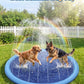 Raxurt Non-Slip Splash Pad for Kids and Dog, 67'' Splash Pad Thicken 0.58mm for Kids Ages 4-8 Toddler Baby Splash Sprinkler Pad Dog Pool Summer