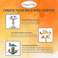 Happy Wings Nyjer/Thistle Seeds Wild Bird Food - 10 Pounds I No Grow Seed I Bird Seed for Wild Birds