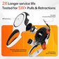 26Ft Heavy Duty Retractable Dog Leash with Dispenser and Poop Bags, for Small, Medium & Large Dogs Up to 110Lbs, 360° Tangle-Free Design and a