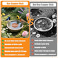 1P 4inches Bird Bath Purification Disk, 99.99% Pure Copper Bird Bath Disc Safe Birdbath Cleaner Disks for Outdoor All-Season Use 0.6mm Birdbaths Copper Disk with 3 Point Support