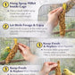 Birds LOVE Millet Tips & Tails for Birds - Parakeets, Cockatiels, Lovebirds, Finches, Budgies, Canaries, Cockatoos - Natural & Healthy Millet for Birds - Parakeet Food & Treats for All Parrots, 1lb