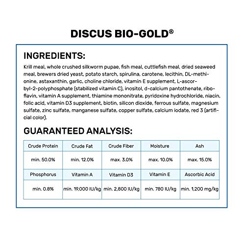 Hikari Tropical Discus Bio-Gold Fish Food, 2.82 oz (80g)