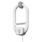 Interactive Cat Toy, Rechargeable Electric Cat Teaser, Hanging Door cat Toy, 2 Motion Modes (360° Spin & Irregular Jumping), Smart Auto Cat Toy for Exercise & Fun, Grey