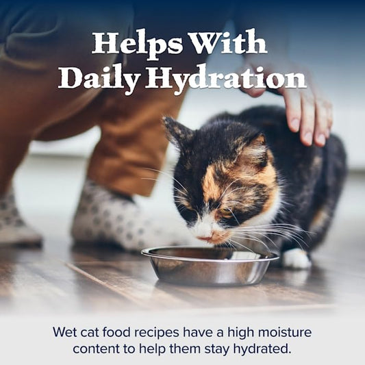 Blue Buffalo Wilderness High Protein, Natural Adult Pate Wet Cat Food Variety Pack, Chicken, Salmon, Duck 3-oz Cans (12 Count- 4 of Each Flavor)