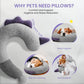 HiPetpy Dog Calming Pillow - Soft Neck Pillow for Dogs, Washable Sleep Pillow for Better Sleep, Reduces Anxiety, Gift for Small/Medium/Large Dogs and