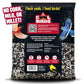 Cardinal & Crew Wild Bird Seed – 10 lb. Black Oil Sunflower, Sunflower Hearts & Safflower Blend for Cardinals, Grosbeaks & Chickadees – Bird Food for Outside Feeders