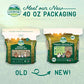Oxbow Organic Meadow Hay, Guinea Pig & Rabbit Hay, Small Pet Bunny Supplies, All Natural Grass for Guinea Pig, Bunny, Chinchilla & Hamster, Rabbit Supplies for Bunnies, 40 oz Bag