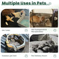 Love's cabin Pet Puppy Dog Playpen, Small Dog Tent Crates Cage Indoor/Outdoor, Portable Playpen for Cat, Foldable Pop Up Dog Kennel Playpen with Carring Case, Removable Zipper Top, Grey