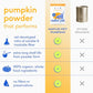 Native Pet Pumpkin for Dogs - Organic Dog Food Topper Powder - Promotes Firm Stools, Supports Digestive, Bowel Health & Nutrient Absorption - USDA Organic, Rich in Fiber with Real Pumpkin - 30 Scoops