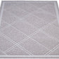 Basics Less-Mess Litter Trapping Cat Litter Box Mat, Soft on Kitty Paws, Waterproof, Scatter Control, 24" x 35", Grey