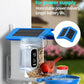 Smart Bird Feeder with Camera 2.5K QHD, AI Identify 16000+ Birds, Auto-Capture & Motion Detection, IP65 Waterproof, 5W Solar Panel, 140° Field of View, Bird Watching Gift