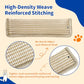 (2-Pack) Yesibeike Refillable Catnip Kicker Toy Kits, Washable Sisal Cover, 60g Catnip Pouch Each, Two Sisal Balls, Side Holes for DIY Teasers, Reinforced Stitching, Natural Odor Free Materials