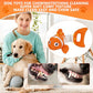 Squeaky Dog Toys, Durability Interactive Tug of War Puppy Toys for Indoor and Outdoor Play - Stuffed Pet Dog Toys with Soft Fabric Suitable for