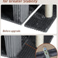 Cat Tree for Large Cat, 20.9 * 15.7in Large Perch Bed for Adult Cats, 22.8in Cat Tower with Scratching Post, Cat Condo with 2-Door for Indoor Cats, Dark Gray