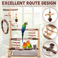 Bird Playground, Natural Wooden Parrot Stand Suitable for Small and Medium Birds, with Feeding Cups, Swing, Chew Toys,Bird Perch Ideal for Parakeets, Budgerigars,Canaries,Conures