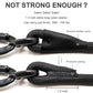 Rope Dog Leash, 6 Foot Heavy Duty Dog Leash with Aviation Aluminum Auto Locking Carabiner, Strong Nylon Pet Lead for Small, Medium, Large Dogs