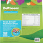 ZuPreem FruitBlend Bird Pellets, Daily Bird Food for Cockatiel, Lovebird, Quaker, Small Conure, Lorikeet, Core Nutrition for Medium Birds, Cockatiel Pellets, Conure Food (M, 2 lbs)