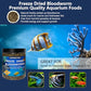 JADINGSFRAM Blood Worms Fish Food 3.5 oz, Freeze Dried Bloodworms for Fish, Bloodworms Fish Food for Freshwater Saltwater Tropical Fish Betta Cichlid Goldfish Guppy Turtle (3.5 OZ)