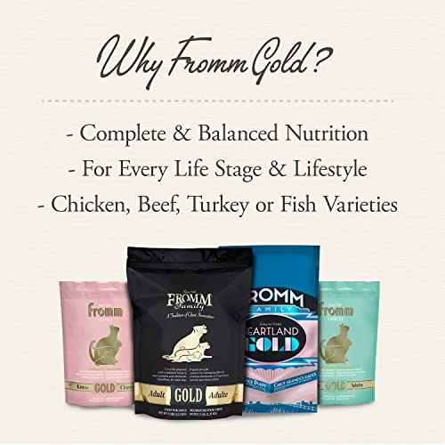 Fromm Weight Management Gold Premium Dry Dog Food - Weight Management Dog Food for Medium & Small Breeds - Turkey Recipe - 5 lb
