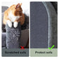Cat Scratch Couch Furniture Protector, Adhesive Cat Scratch Pad Deterrent for Furniture, DIY Climbing Cat Scratcher Couch Protector from Cat Claws Scratching for Indoor (Light Grey, 78.7x15.8Inch)