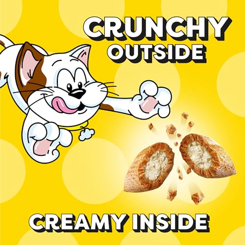 Temptations Cat Treats MixUps Surfer's Delight, Tuna, Shrimp, Salmon Flavor, Crunchy and Soft Cat Treats, 30 oz. Tub