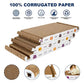 CATISM Cat Scratcher Cat Scratching Board - Foldable - Triangle, 6 Usable Sides Scratchers for Indoor Cats, Durable Recyclable Cats Cardboard Vertical(Pack of 3)