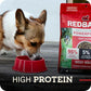Redbarn Powerfood Air Dried Dog Food 2 lbs High Protein Beef and Lamb with Prebiotics Postbiotics for Digestive Health Wholesome Pet Food Complete