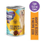 A Strong Heart Wet Dog Food, Beef, Bacon & Cheese Flavor - 13.2 oz Cans (Pack of 12), Made in The USA with Real Beef