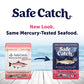 Safe Catch Wild Pacific Pink Salmon Skinless Boneless Wild-Caught Salmon Fish Pouch, Mercury Tested, Kosher, 12-Pack Salmon Pouches 3oz Packets