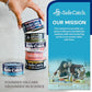 Safe Catch Canned Lowest Mercury Limit Albacore Tuna Fish No Salt Added, Wild Caught, Gluten-Free, Kosher, Keto, 5oz Can, 6-Pack